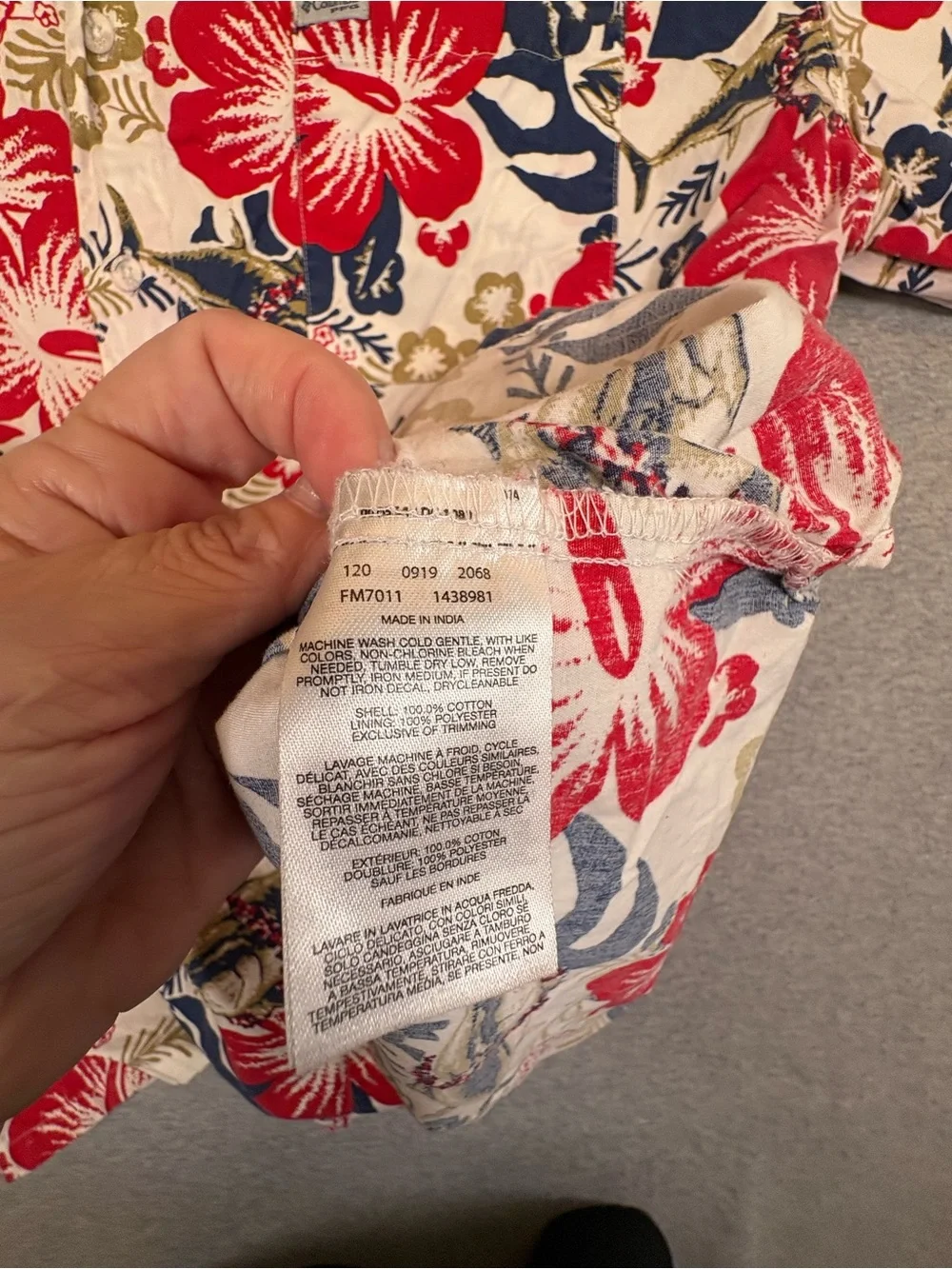 Columbia PFG XXL Hawaiian Lei Floral Fish Trollers Best Vented Shirt Men